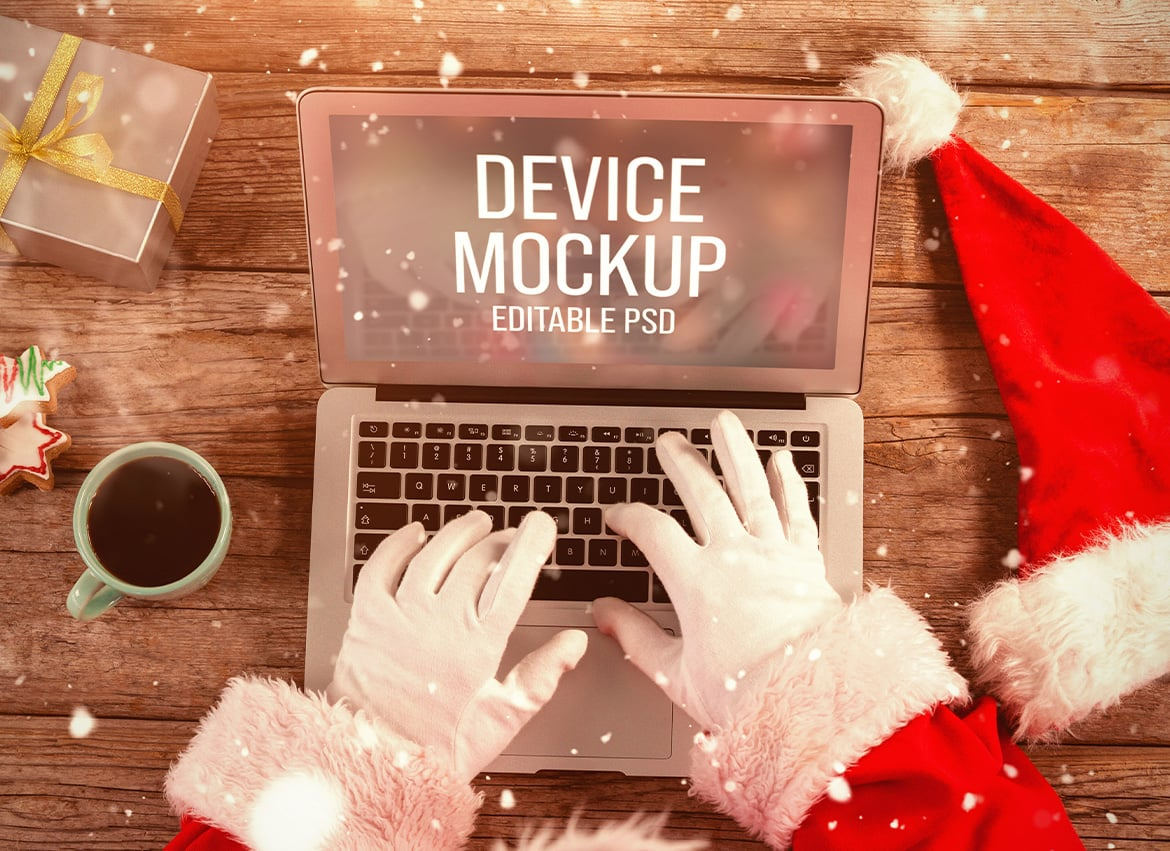 图片[2]-Christmas Device Screen Mockup Set（347038）-技能树